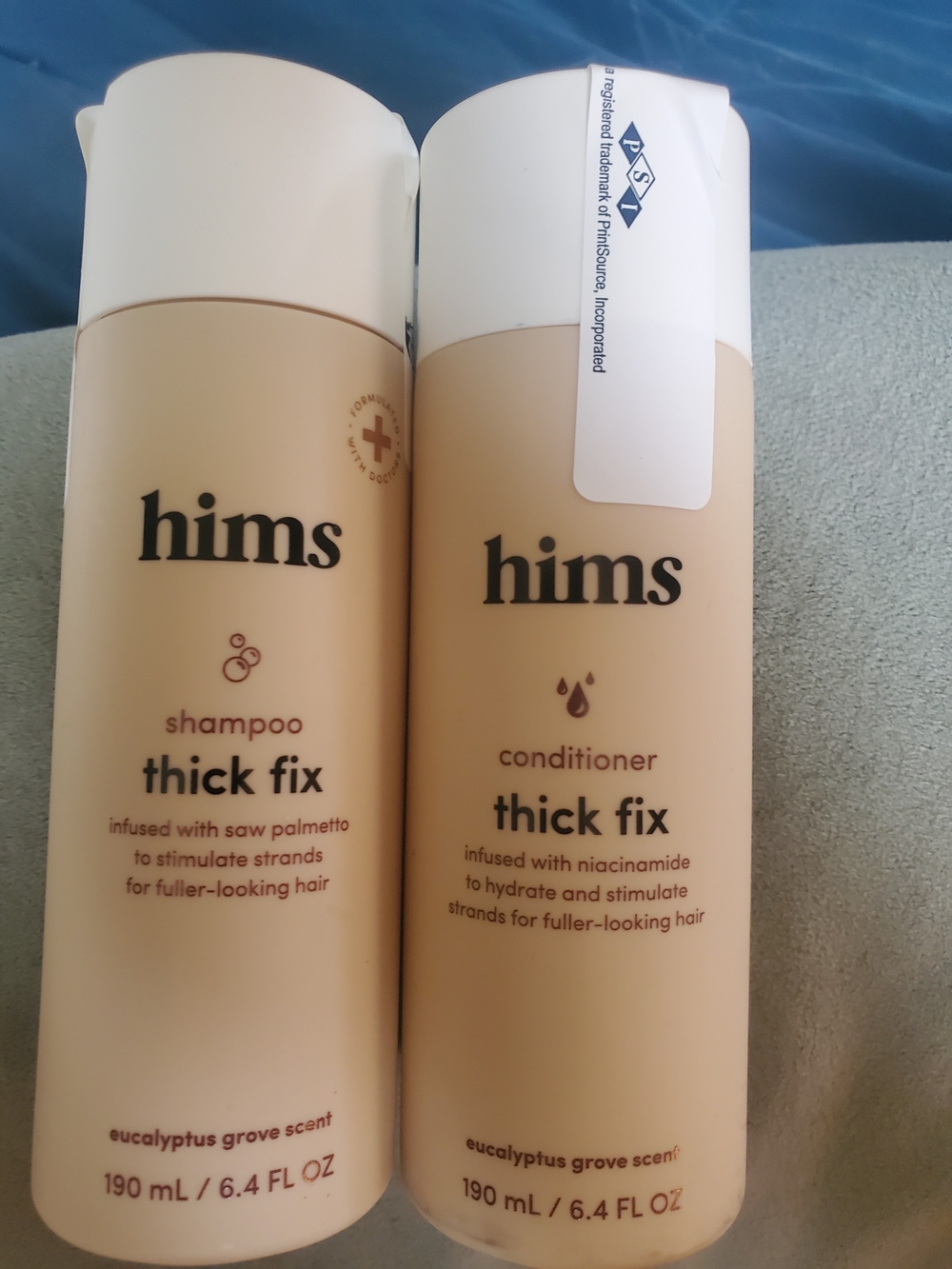 hims Thick Fix Shampoo & Conditioner Set - Cream
